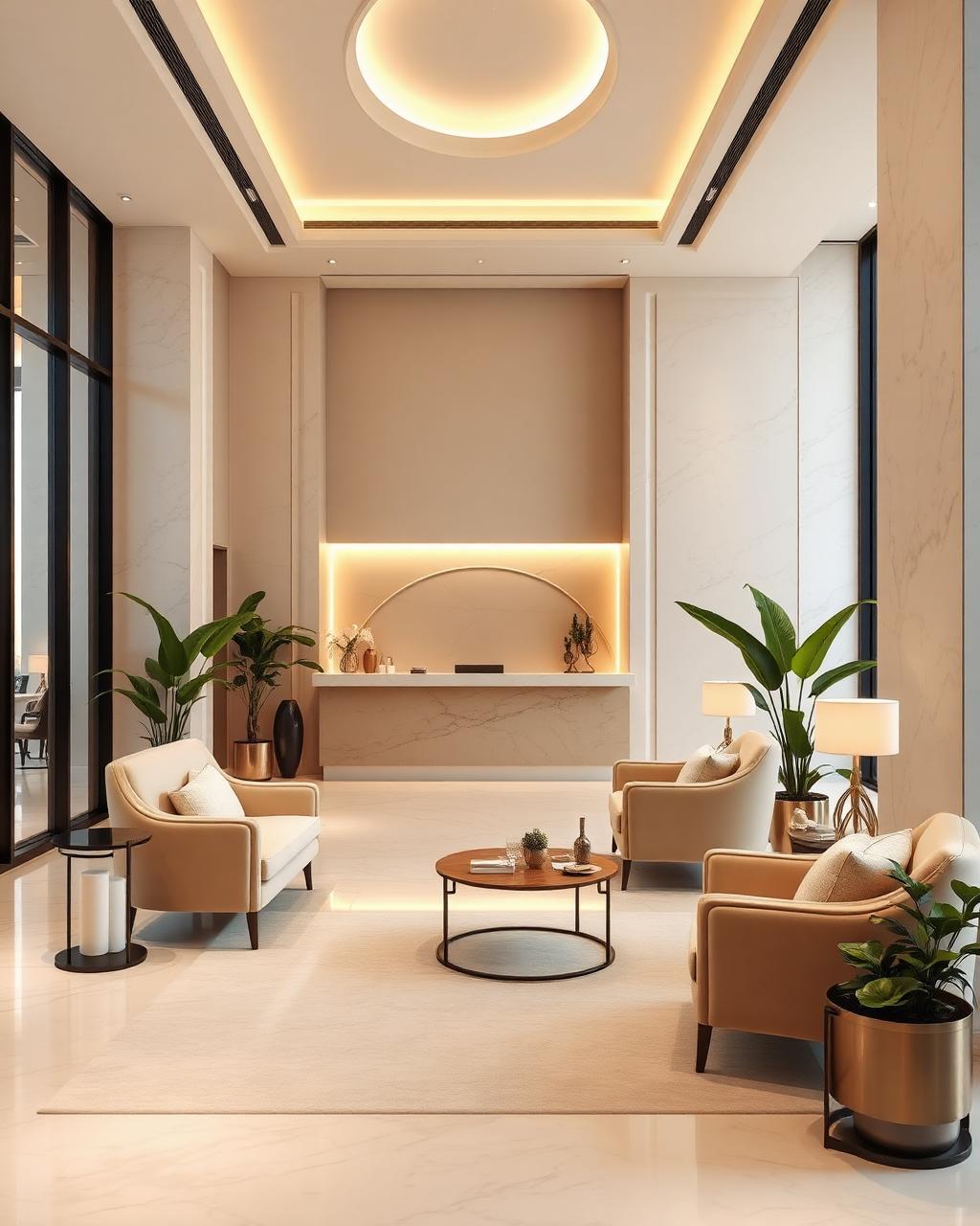 Reception lounge